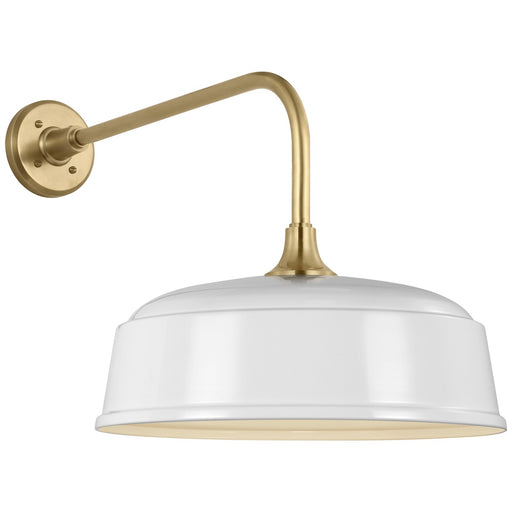 Academy Barn Light LED Barn Light Hand-Rubbed Antique Brass