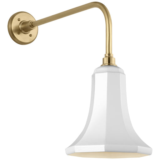 Academy Barn Light LED Barn Light Hand-Rubbed Antique Brass
