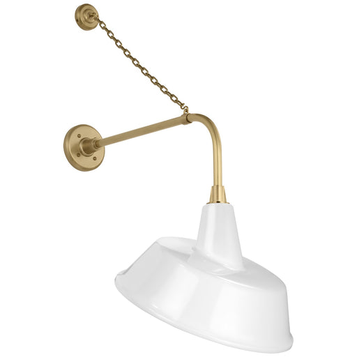 Academy Barn Light LED Barn Light Hand-Rubbed Antique Brass