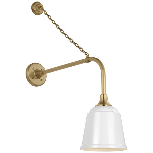 Academy Barn Light LED Barn Light Hand-Rubbed Antique Brass