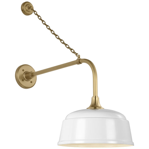 Academy Barn Light LED Barn Light Hand-Rubbed Antique Brass