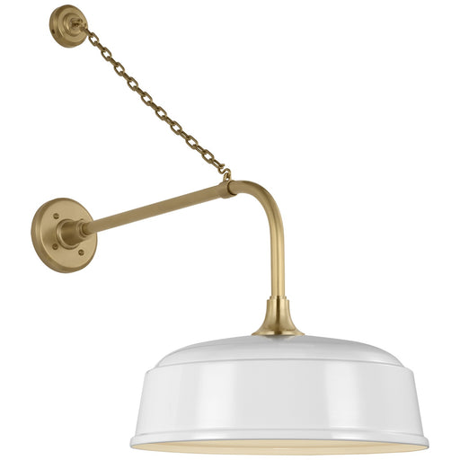 Academy Barn Light LED Barn Light Hand-Rubbed Antique Brass