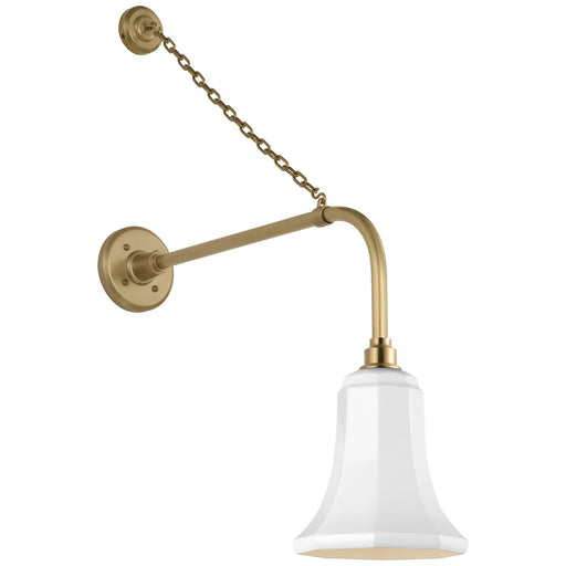 Academy Barn Light LED Barn Light Hand-Rubbed Antique Brass