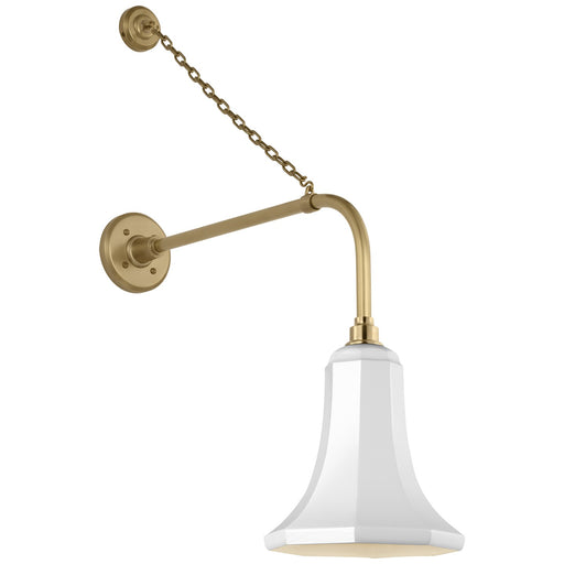 Academy Barn Light LED Barn Light Hand-Rubbed Antique Brass