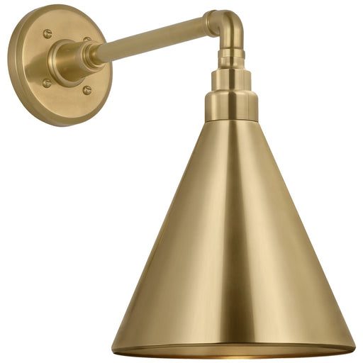 Academy Barn Light LED Barn Light Hand-Rubbed Antique Brass