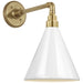 Visual Comfort Signature - TOB 2811HAB/S10-WHT - LED Barn Light - Academy Barn Light - Hand-Rubbed Antique Brass
