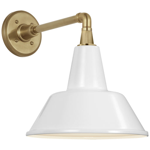 Academy Barn Light LED Barn Light Hand-Rubbed Antique Brass