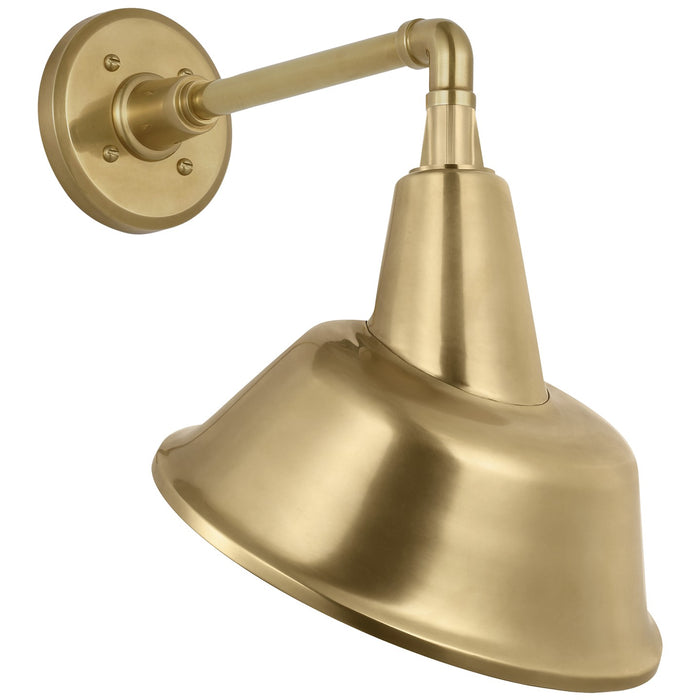 Visual Comfort Signature - TOB 2811HAB/S3-HAB - LED Barn Light - Academy Barn Light - Hand-Rubbed Antique Brass