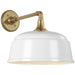 Visual Comfort Signature - TOB 2811HAB/S6-WHT - LED Barn Light - Academy Barn Light - Hand-Rubbed Antique Brass