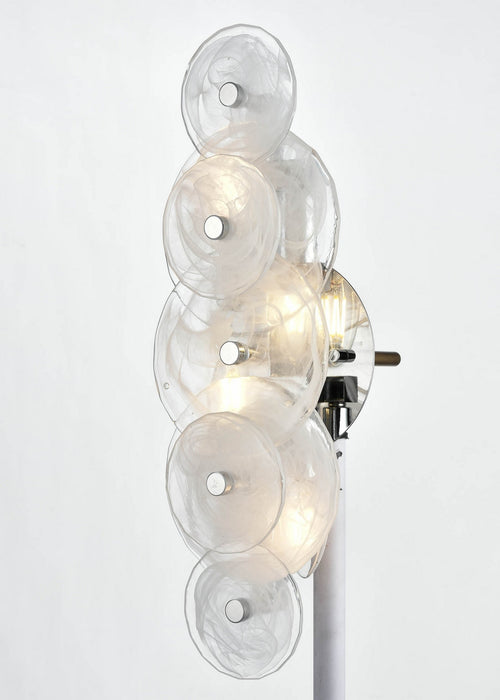 DVI Lighting - DVP36501CH-MS - Four Light Wall Sconce - Carousel - Chrome