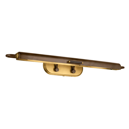 Caillier LED Picture Light Lacquered Bronze