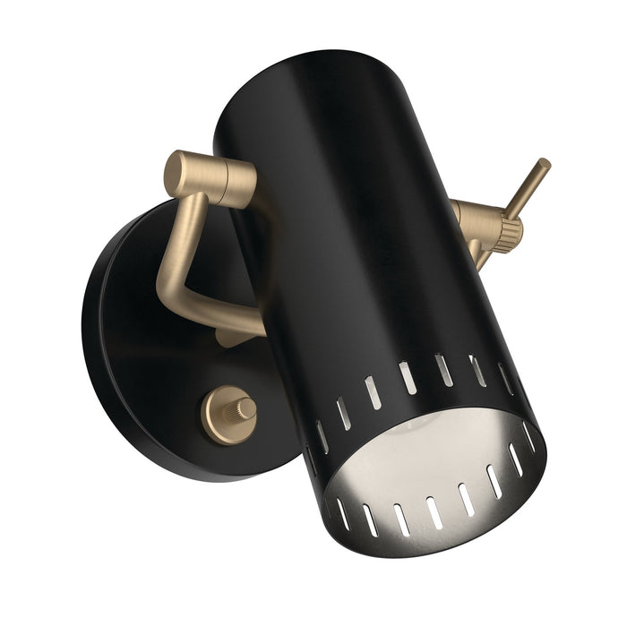 Kichler - 52840BK - LED Wall Sconce - Ruehl - Black