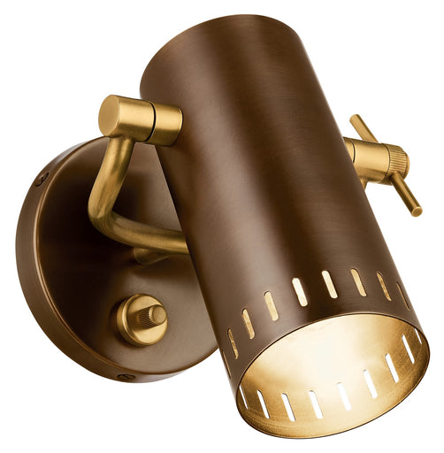 Ruehl LED Wall Sconce Lacquered Bronze