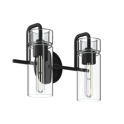 Kichler - 55251BK - Two Light Bath - Niccol - Black
