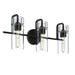 Kichler - 55252BK - Three Light Bath - Niccol - Black