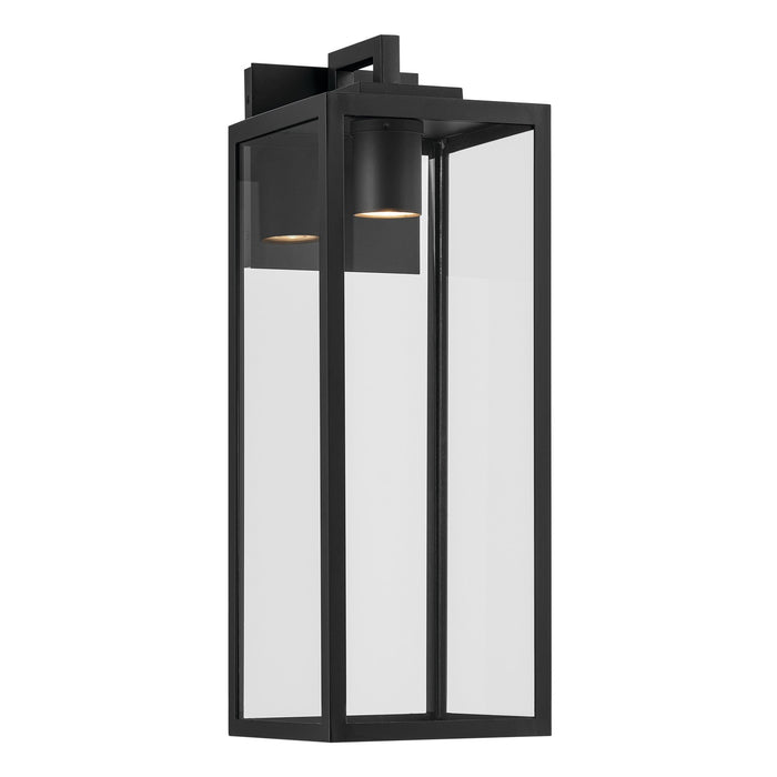 Kichler - 59113BKTDS - One Light Outdoor Wall Mount - Branner - Textured Black