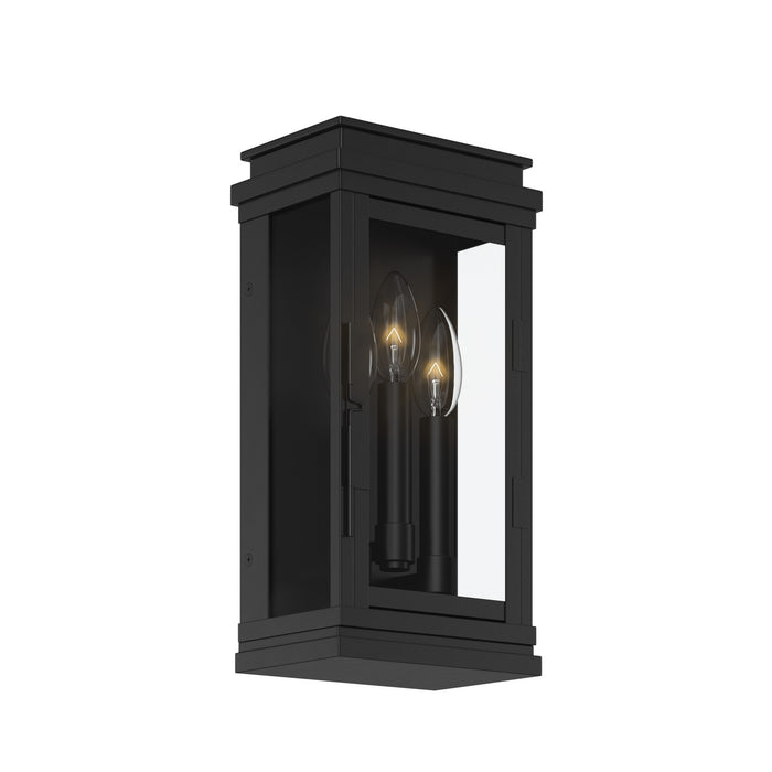Kichler - 59162BK - Three Light Outdoor Wall Mount - Lundon - Black