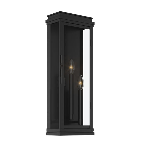 Kichler - 59164BK - Three Light Outdoor Wall Mount - Lundon - Black