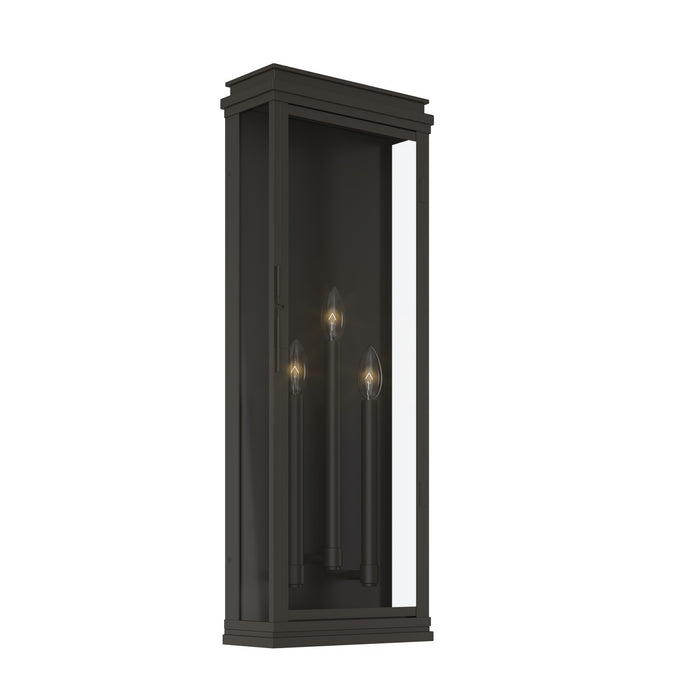 Kichler - 59165OZ - Three Light Outdoor Wall Mount - Lundon - Olde Bronze