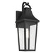 Kichler - 59194BKT - One Light Outdoor Wall Mount - Cleary - Textured Black