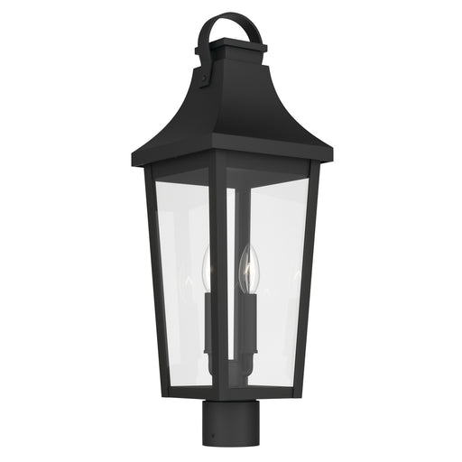 Kichler - 59197BKT - Two Light Outdoor Post Lantern - Cleary - Textured Black
