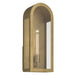 Kichler - 59202NBR - One Light Outdoor Wall Mount - Marea - Natural Brass