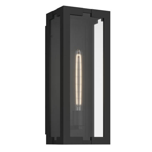 Calen One Light Outdoor Wall Mount Textured Black