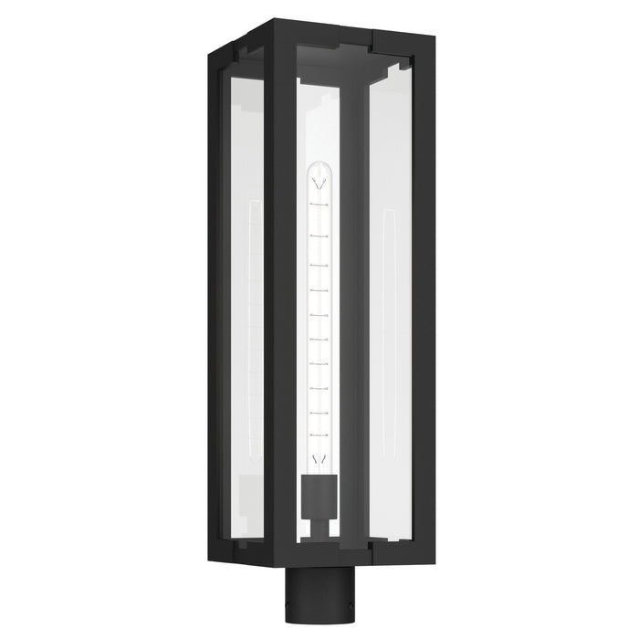 Kichler - 59211BKT - One Light Outdoor Post Lantern - Calen - Textured Black