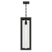 Kichler - 59212BKT - One Light Outdoor Pendant - Calen - Textured Black