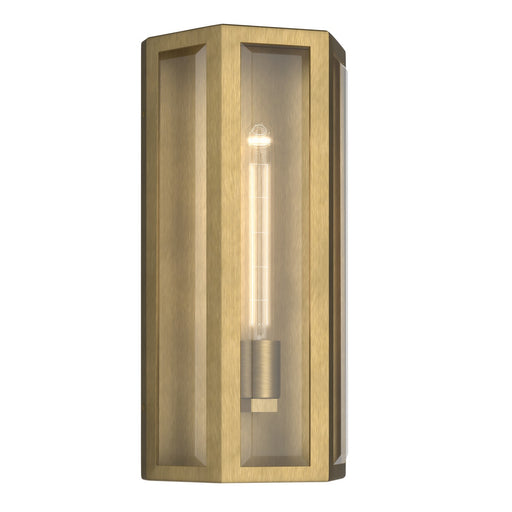 Kichler - 59214NBR - One Light Outdoor Wall Mount - Berens - Natural Brass