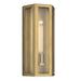 Kichler - 59214NBR - One Light Outdoor Wall Mount - Berens - Natural Brass