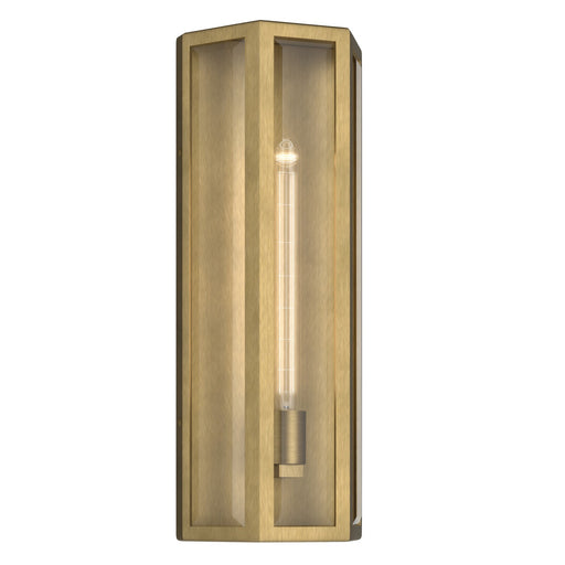 Kichler - 59215NBR - One Light Outdoor Wall Mount - Berens - Natural Brass