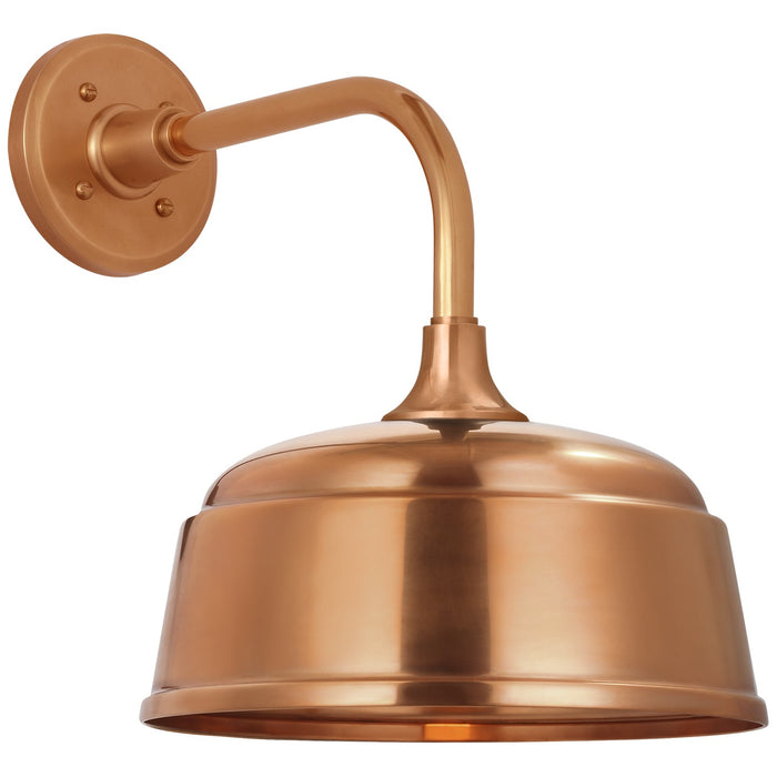 Visual Comfort Signature - TOB 2808SC/S6-SC - LED Barn Light - Academy Barn Light - Soft Copper