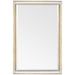 Visual Comfort Signature - TOB 2965WHT/G - LED Mirror - Tricia - Matte White and Gild