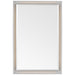 Visual Comfort Signature - TOB 2965WHT/PN - LED Mirror - Tricia - Matte White and Polished Nickel