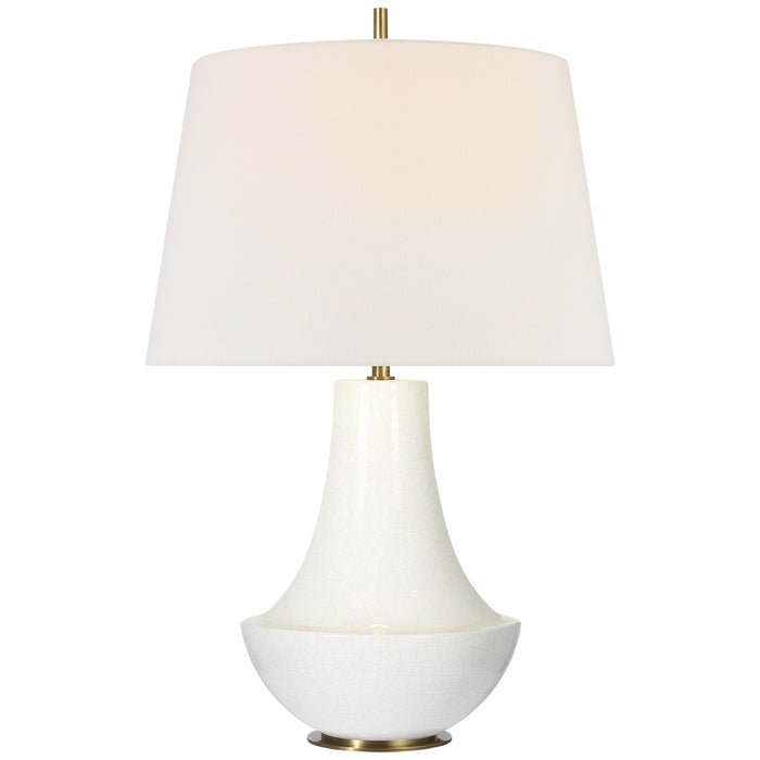 Visual Comfort Signature - TOB 3611CIV-L - LED Table Lamp - Kefi - Crackled Ivory