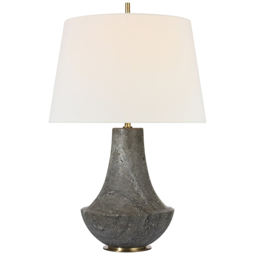 Kefi LED Table Lamp Dark Travertine