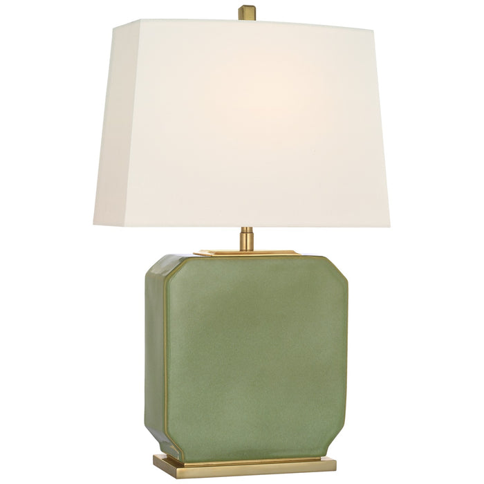 Visual Comfort Signature - TOB 3617SKG-L - LED Table Lamp - Monique - Silk Green