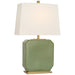 Visual Comfort Signature - TOB 3617SKG-L - LED Table Lamp - Monique - Silk Green
