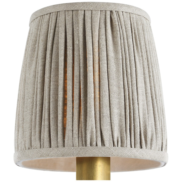 Visual Comfort Signature - VCCS21-422-5 - Shade - Clip - Pleated Natural Linen