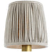 Visual Comfort Signature - VCCS21-422-5 - Shade - Clip - Pleated Natural Linen