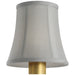 Visual Comfort Signature - VCCS21-463-4 - Shade - Clip - Mist Silk Bell Empire