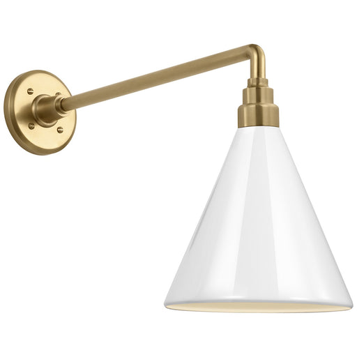 Academy Barn Light LED Barn Light Hand-Rubbed Antique Brass