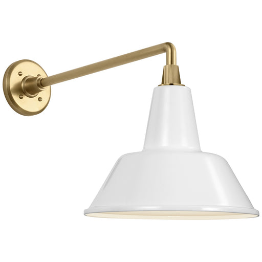 Academy Barn Light LED Barn Light Hand-Rubbed Antique Brass