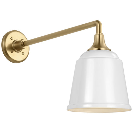 Academy Barn Light LED Barn Light Hand-Rubbed Antique Brass