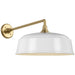 Visual Comfort Signature - TOB 2812HAB/S7-WHT - LED Barn Light - Academy Barn Light - Hand-Rubbed Antique Brass