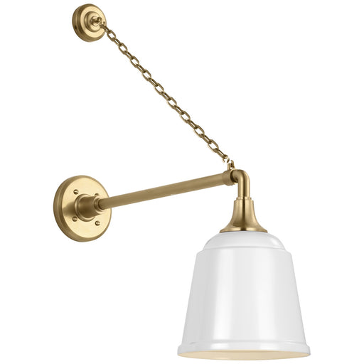 Academy Barn Light LED Barn Light Hand-Rubbed Antique Brass
