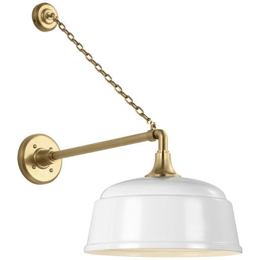 Academy Barn Light LED Barn Light Hand-Rubbed Antique Brass