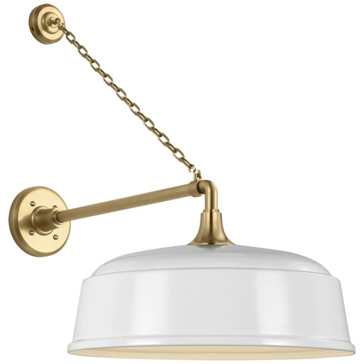 Academy Barn Light LED Barn Light Hand-Rubbed Antique Brass