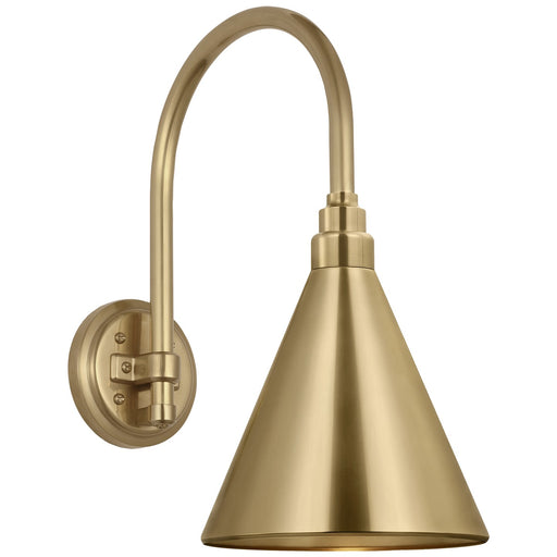 Academy Barn Light LED Barn Light Hand-Rubbed Antique Brass